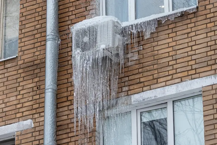 Frozen AC requiring Emergency HVAC Services in Vancouver WA and Portland OR by All Seasons Heating & Cooling